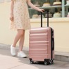 KWPZQEB 6-Piece Luggage Set Carry on Suitcase with ABS Hardshell, Spinner Wheels & TSA Lock (12/14/16/20/24/28) - 3 of 4