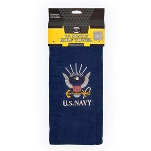 Hot-Z Golf US Military Tri Fold Towel Navy - 1 of 3