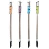 Nature Spring Solar Outdoor Battery-Powered LED Mosaic Path Lights - Assorted Colors, Four Pack - 4 of 4