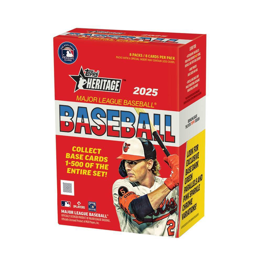 2025 Topps MLB Heritage Baseball Trading Card Value Box