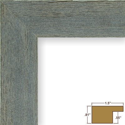 Gray Barnwood Hardwood 20x27 Inch Picture Frame