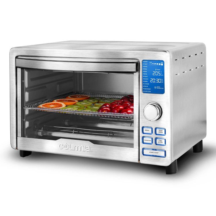 Gourmia Digital Stainless Steel Toaster Oven Air Fryer – Stainless Steel: 1700W, Dishwasher-Safe, Airfryer Toaster Oven, 4 of 7
