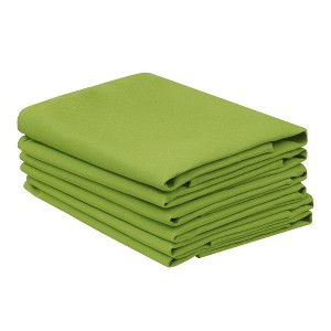 Unique Bargains Wedding Restaurant Cocktail Party Polyester Napkins 18 x 18 Inches 6 Pcs - 1 of 4