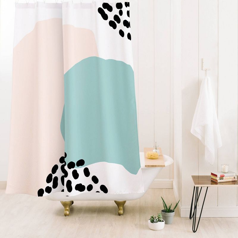 Aleeya Marie Modern Minimalistic Shapes Shower Curtain - Deny Designs, 3 of 5