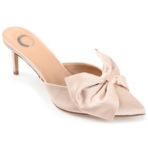 Journee Women's Tiarra Medium and Wide Width Evening Pumps - 1 of 4
