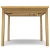 Sapphtopaz Dining Table Kitchen Table 60" Wooden Rectangular Dining Table with Wood Legs for Kitchen, Dining Room - 3 of 4