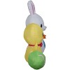 Gemmy Airblown Inflatable Easter Collection Scene, 4.5 ft Tall, White - 2 of 4