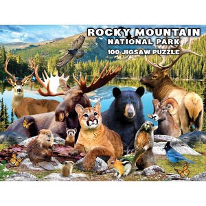 MasterPieces 100 Piece Jigsaw Puzzle - Rocky Mountain National Park - 1 of 4