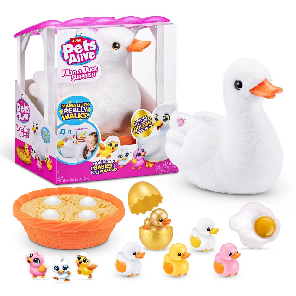 Pets Alive Mama Duck & Baby Surprise