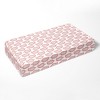 Bacati - Paisley Printed Coral Aqua Teal 100 percent Cotton Universal Baby US Standard Crib or Toddler Bed Fitted Sheet - 2 of 4