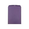 JAM Paper 10 x 13 Open End Catalog Envelopes Dark Purple 25/Pack (1287032) - 2 of 2