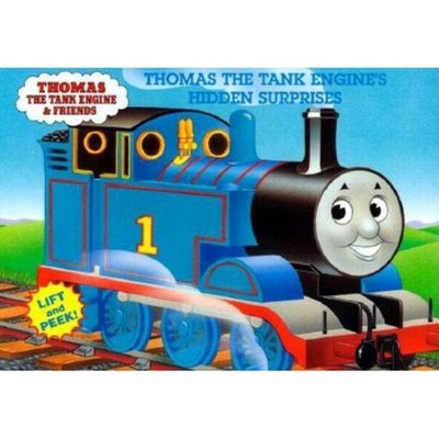 Thomas the Tank Engine's Hidden Surprises - (Let's Go Lift-And-Peek) by  W Awdry (Board Book)