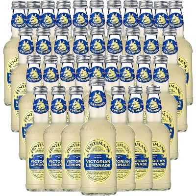 Fentimans Botanically Brewed Victorian Lemonade Sparkling Soda, 9.3 fl oz Bottles – Premium Craft Soda/Mixer for Cocktails & Refreshing Drinks