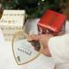 Pavilion Gift Company - First Christmas Married - 4.75" Glass Ornament - Tree Ornaments - 4 of 4