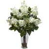 Nearly Natural 24-in Lilac Silk Flower Arrangement - 4 of 4