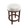 Meridian Furniture,Monette Cream Velvet Counter Stool - 4 of 4