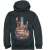 Collections Etc Rock Guitar Group Hoodie - 2 of 4
