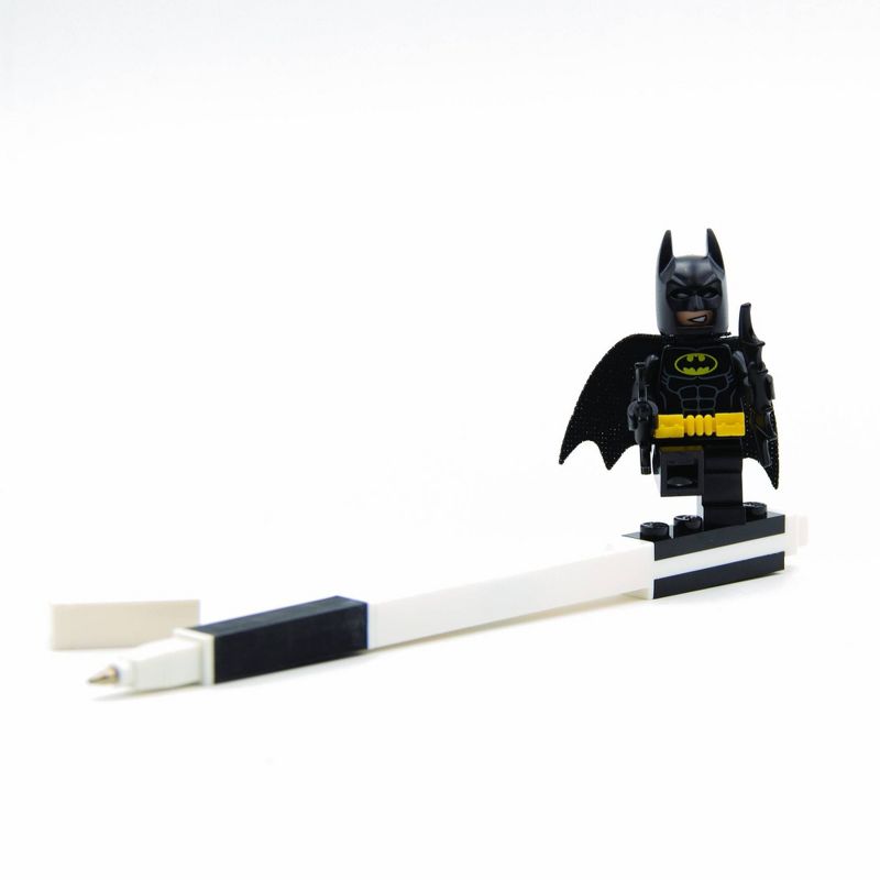 LEGO Super Heroes Batman Gel Pen Black Ink with Keychain Light, 4 of 12