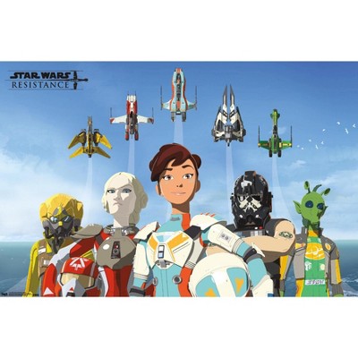 Trends International Star Wars: Resistance - Flight Unframed Wall Poster Prints