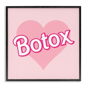 Stupell Industries Pink Heart Botox, 12" x 12" - 1 of 4