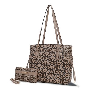 MKF Collection Pauline Tote Women’s Vegan Leather Bag with Matching Wallet  for Everyday Use by Mia K - 1 of 4