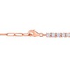 EVERLY JEWELRY |Cubic Zirconia Tennis Bracelet in Brass - Multiple Gemstone and Metal Color Options. - 2 of 4
