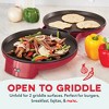 Dash Pizza Maker - Red - 4 of 4
