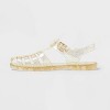 Women's Poppy Ankle Strap Jelly Sandals - Wild Fable™ Light Gold - 2 of 4