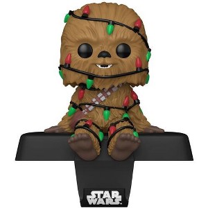 FUNKO Edge-Sitter Bobblehead Stocking Hanger: Star Wars: Chewbacca - 1 of 2