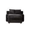 NicBex Couches for Living Room 48.8" Sofa Couch Modern Minimalist Upholstered Sofa Bed Sleeper with 3 Throw Pillows for Apartment - 3 of 4
