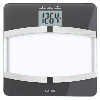 Glass Body Fat Scale Clear - Weight Watchers : Target