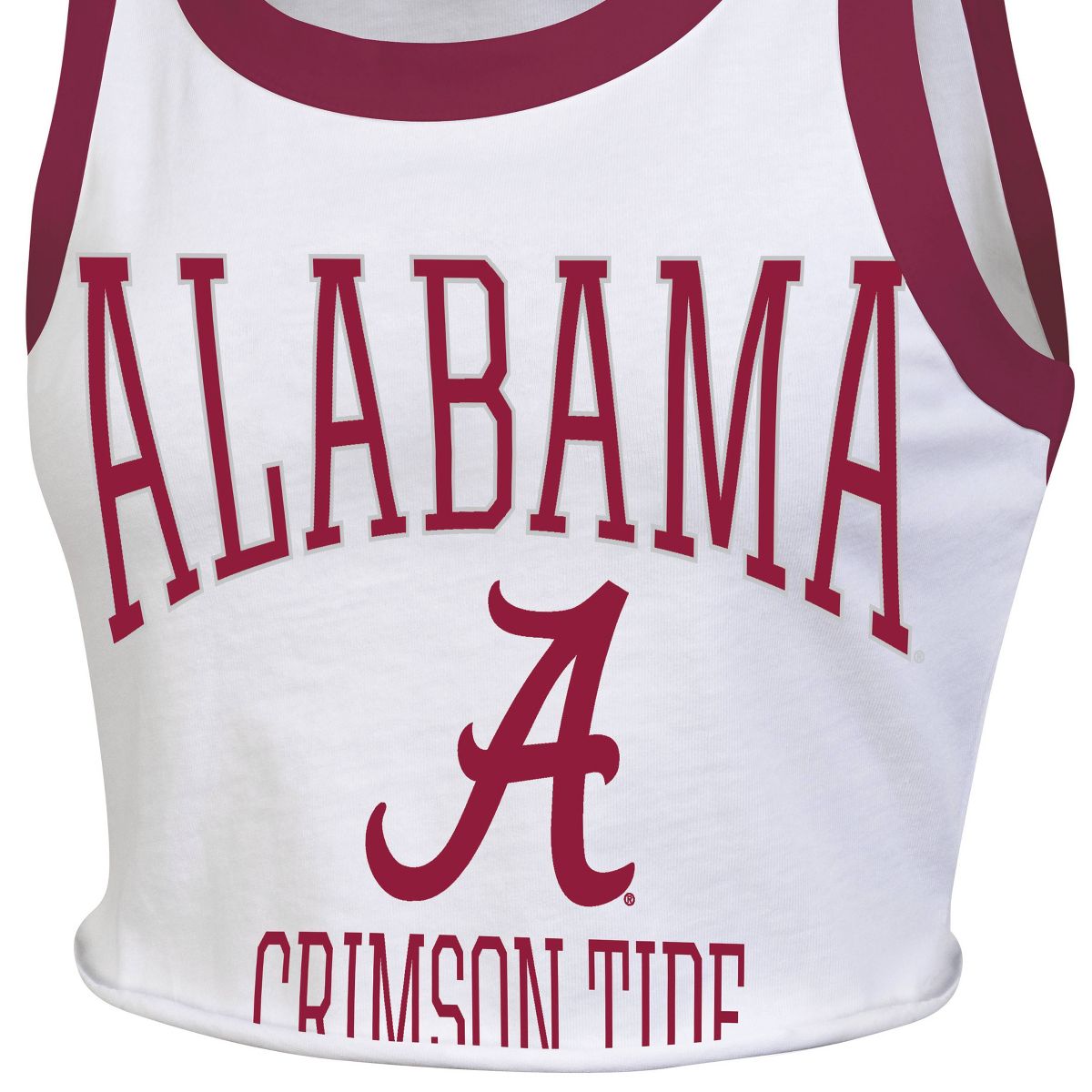 NCAA Alabama Crimson Tide Women's White Tank Top - thumbnail 3