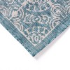 Liora Manne Carmel  Indoor/Outdoor Rug  Aqua.. - 4 of 4