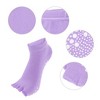 Unique Bargains Half Finger Five Toe Socks 4 Pairs - 3 of 4