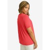 Jessica London Women's Plus Size Uptown Refined Tee - 3 of 4
