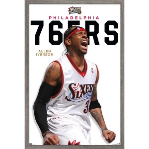 Trends International Allen Iverson - Feature Series 23 Framed Wall Poster Prints - 1 of 4
