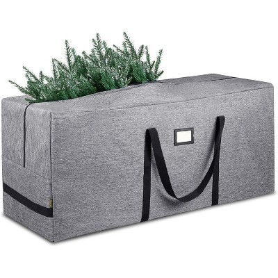 Swtroom 7.5Ft Christmas Tree Storage Bag, Used For Holding Artificial Christmas Trees, Gray (50"x16"x20")