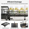 DOMETOUR Expandable Dish Drying Rack, Large Dish Rack for Kitchen Counter - 3 of 4