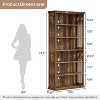 Tribesigns 6-Tier Wood Bookshelf, 75-Inch Tall Bookcase, Large Freestanding Display Shelves, Book Shelf - 3 of 4