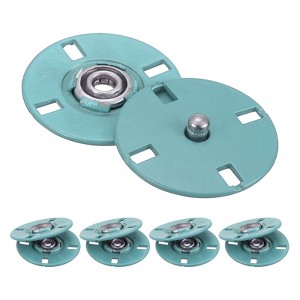Unique Bargains Alloy Invisible Durable High Hardness Buckle Fasteners Press Studs Buttons 5 Pcs - 1 of 4