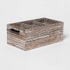 3 Compartment Light Wood Crate - Project 62™ - image 3 of 4