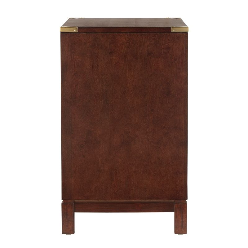 Borden Campaign 3-Drawer Nightstand - Inspire Q, 5 of 11