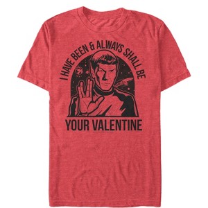 Men's Star Trek: The Original Series Spock Always Shall Be Valentine T-Shirt - 1 of 4