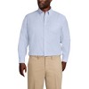 Lands' End Men's Pattern No Iron Supima Oxford Dress Shirt - 2 of 3