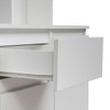 Okak Sideboard Cabinet, Bufft Cabinet with 5 Doors and 3 Drawers, Storage Cabinet for Living Room, Dining Room, Kitchen, taupe - 4 of 4