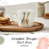 Royal Worcester Wrendale Designs 11 oz Mug, for Tea, Coffee and Hot Cocoa, Made from Fine Bone China, Cute Animal Motifs - 2 of 4
