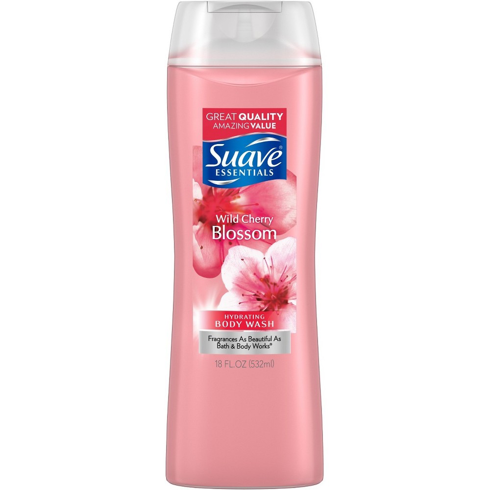 UPC 079400323811 Suave Essentials Body Wash Wild Cherry Blossom 18 oz