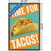 Trends International Time for Tacos! Framed Wall Poster Prints - 3 of 4