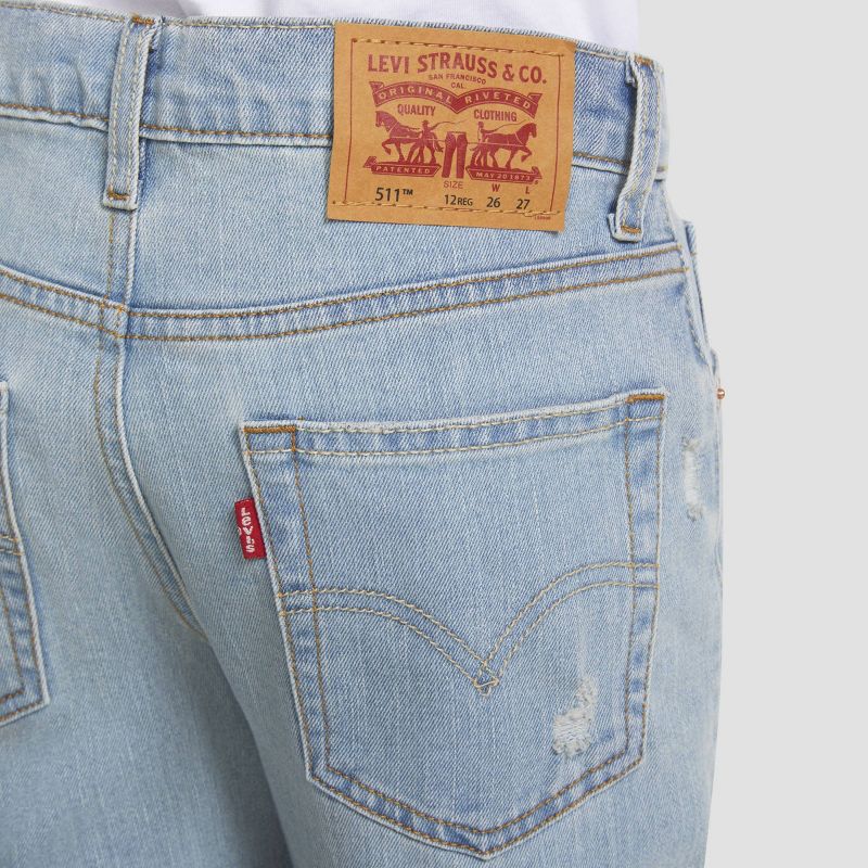 Levi's® Boys' 511 Slim Fit Performance Jeans, 5 of 19