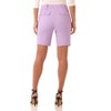 Rekucci Women's Ease into Comfort Modern Office Shorts – Chic Pull-On Style with Pockets - 3 of 4